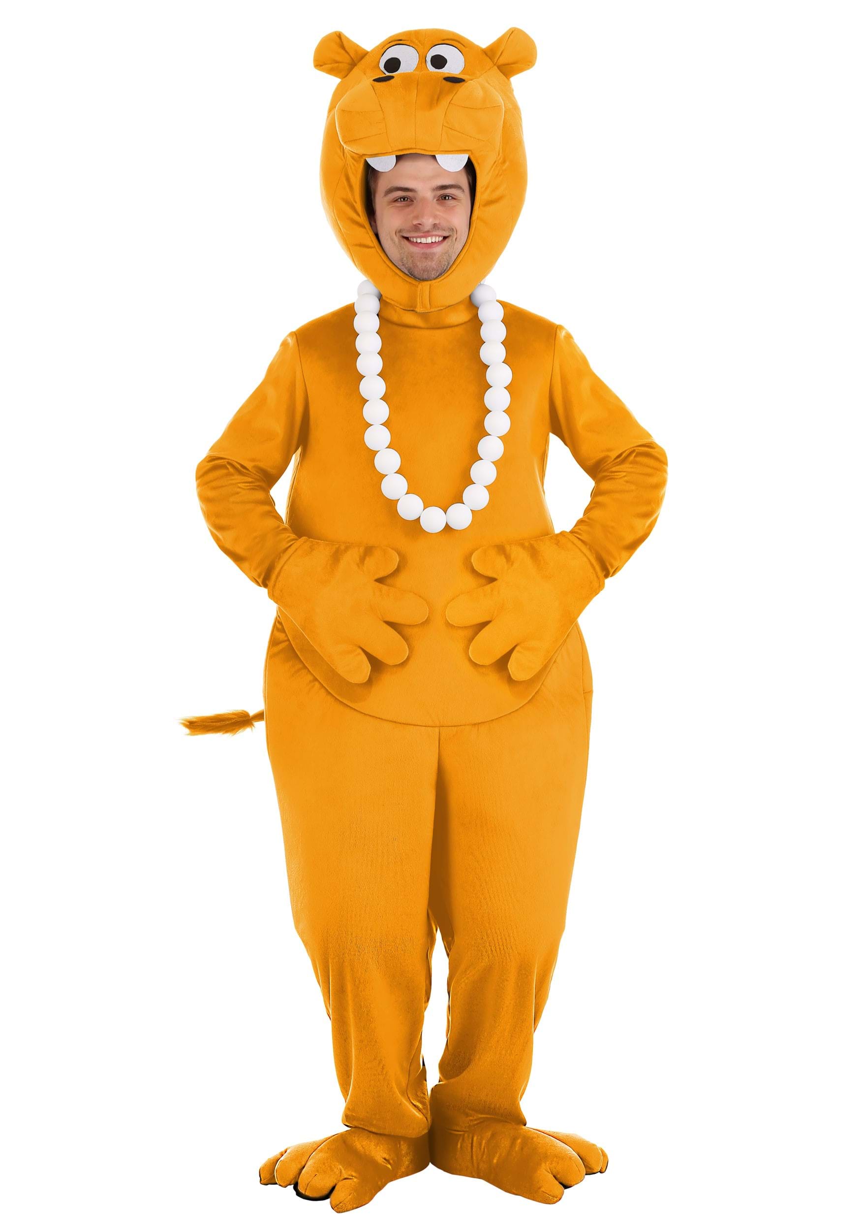 Image of Orange Hungry Hungry Hippos Adult Costume ID FUN1697AD-ST