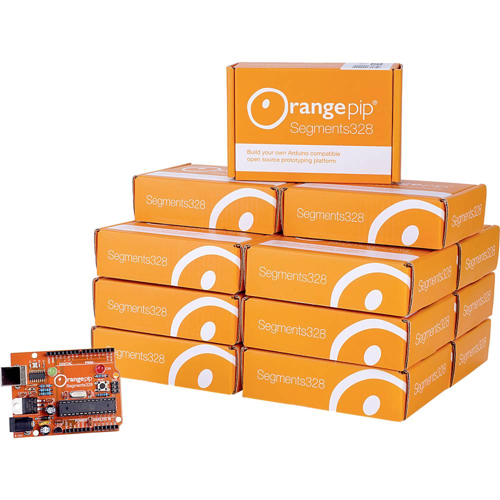Image of Orangepip Arduino board Segments328 Class AVRÂ® ATmega ATMega328