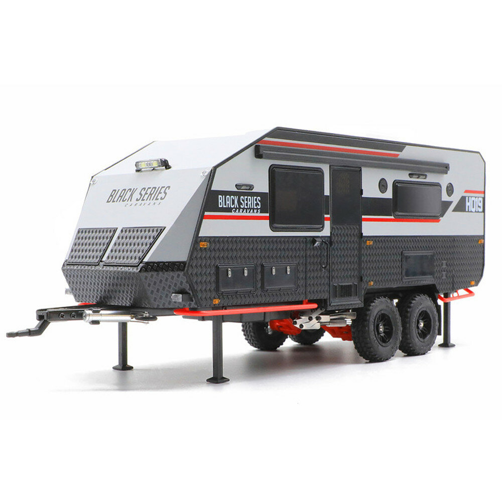 Image of Orlandoo OH32N01 1/32 Trailer Car DIY Kit for BLACKSERIES HQ19 Camper Unpowered Painted Vehicles Models