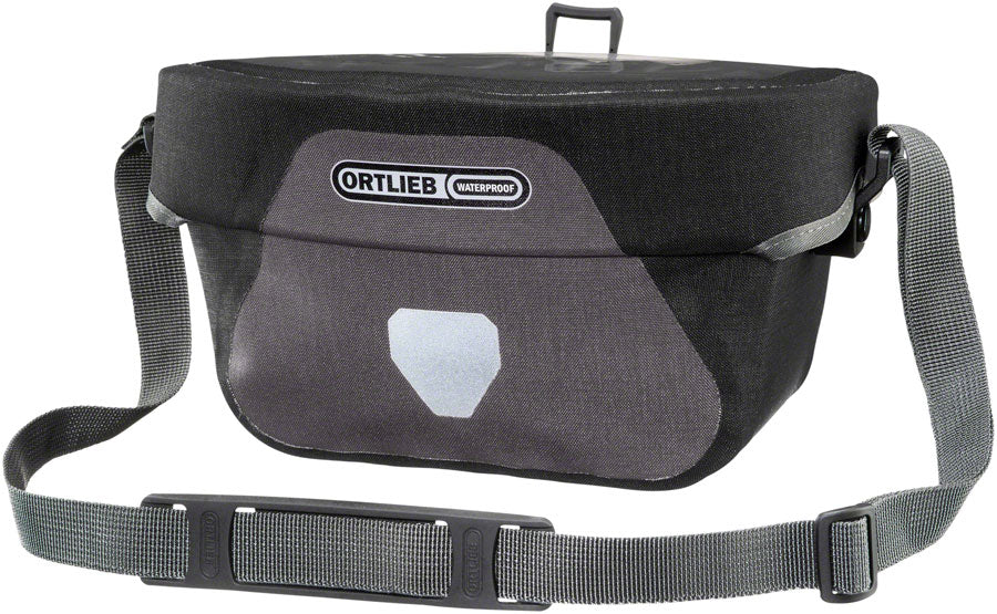 Image of Ortlieb Ultimate Six Plus Handlebar Bag - Black 5L