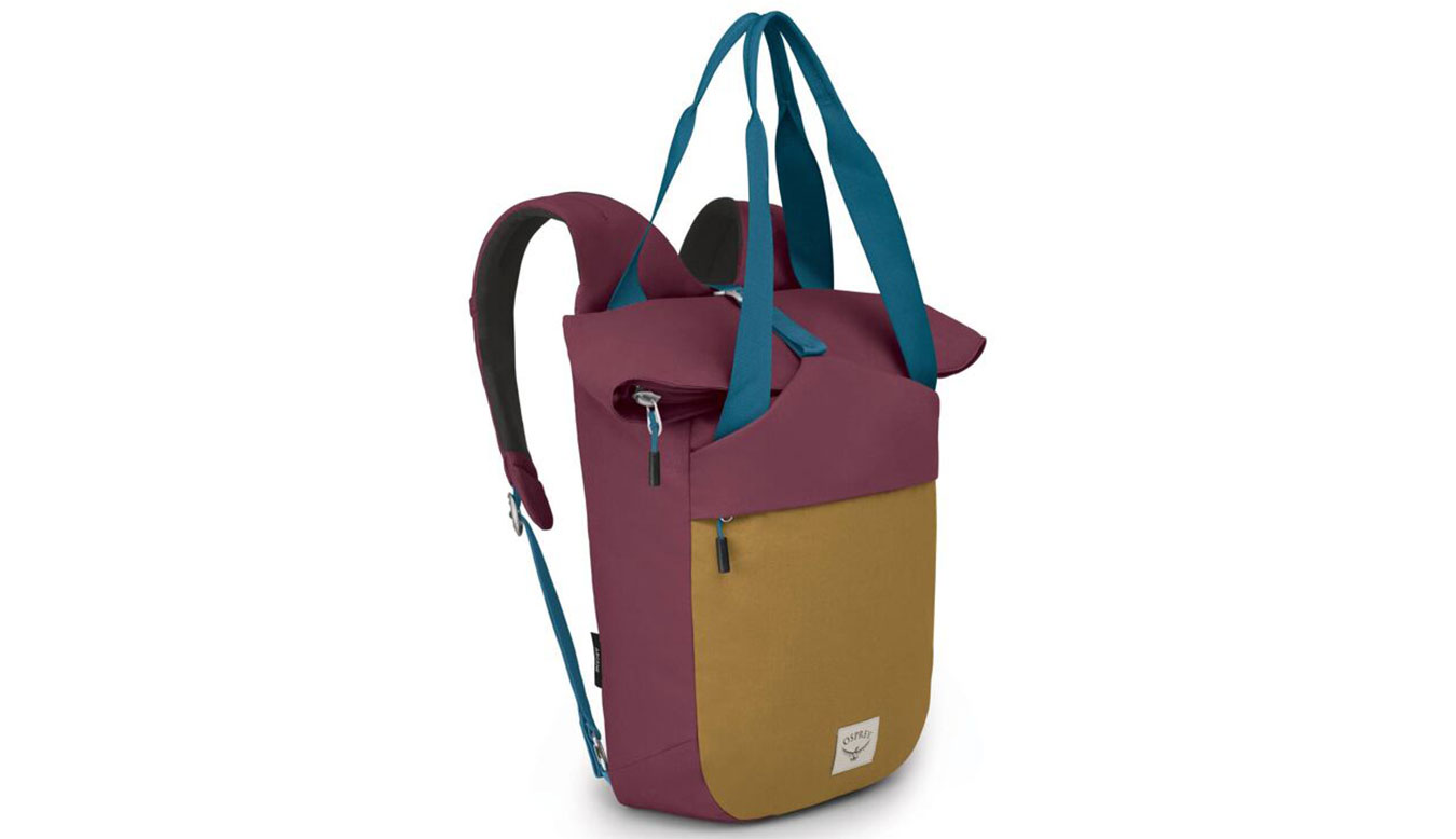 Image of Osprey Arcane Tote Pack Allium Red Brindl Brown CZ