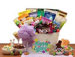 Image of Our Best Easter Wishes Deluxe Gift Basket