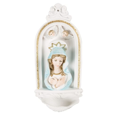 Image of Our Lady in Prayer Holy Water Font ID 2008807