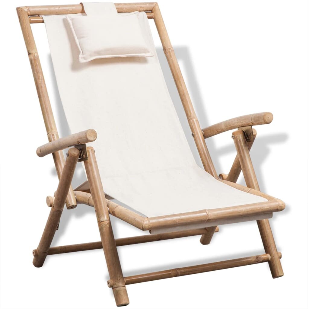 Image of Outdoor Deck Chair Bamboo