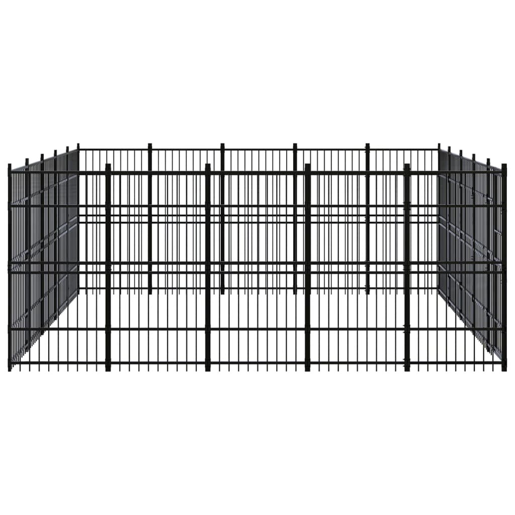 Image of Outdoor Dog Kennel Steel 248 ft²