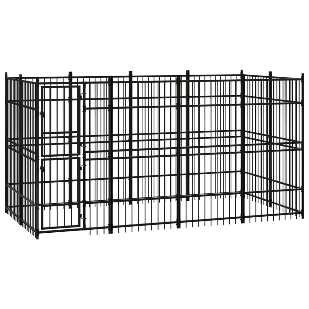 Image of Outdoor Dog Kennel Steel 793 ft²