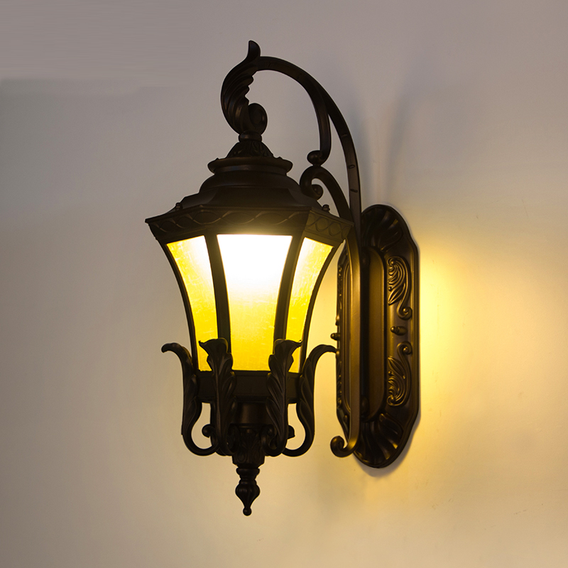 Image of Outdoor Waterproof Wall Lamp led Doorway Outdoor Lighting Lamps European Style Villa Corridor Light exterior ligths