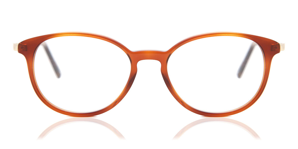 Image of Oval Montuta completa Plastico Marrones Gafas Recetadas para Mujer - Gafas Anti-Azules - SmartBuy Collection ESP