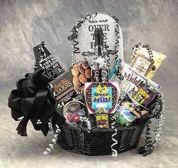 Image of Over The Hill Birthday Basket - Small