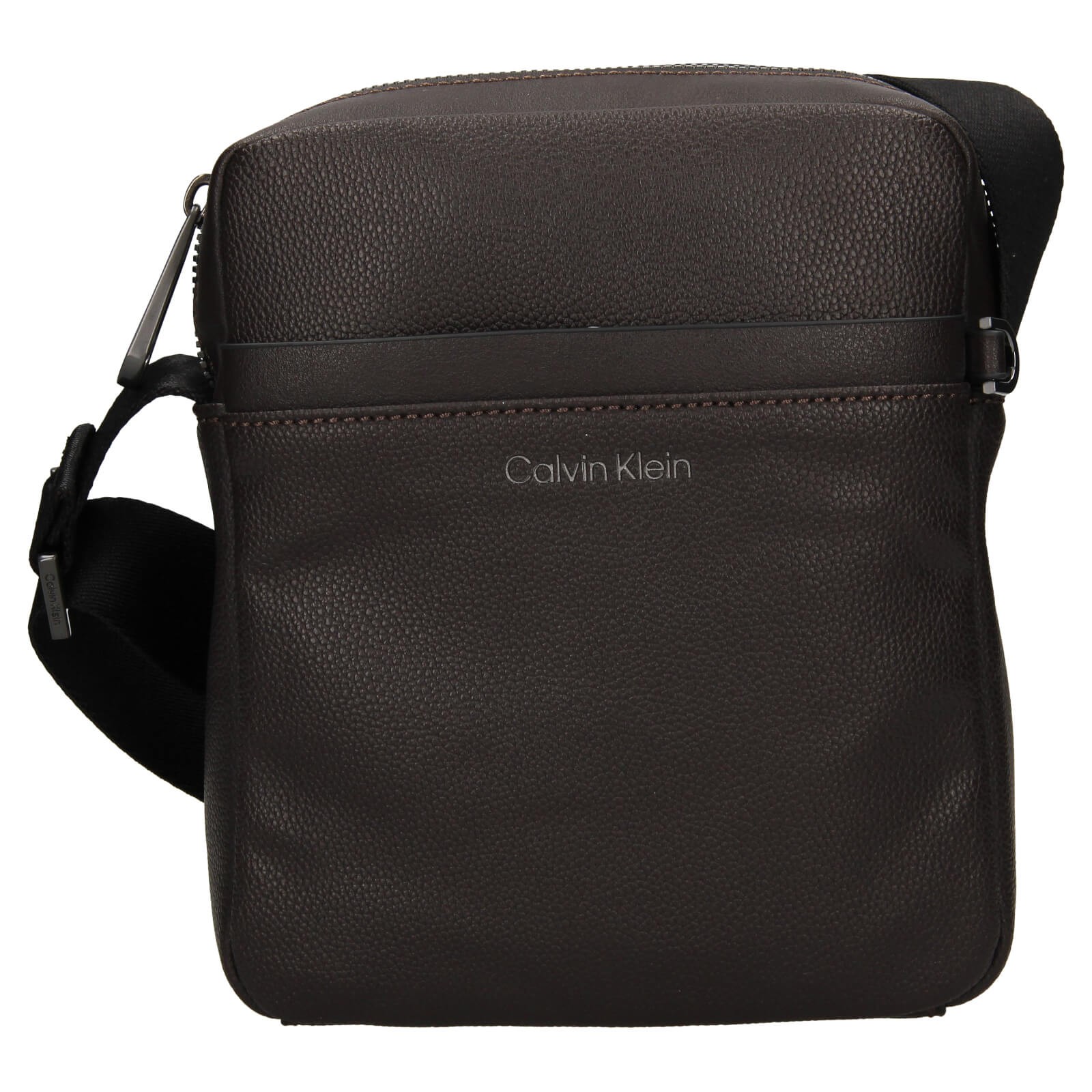 Image of Pánská taška přes rameno Calvin Klein Levint - tmavě hnědá CZ