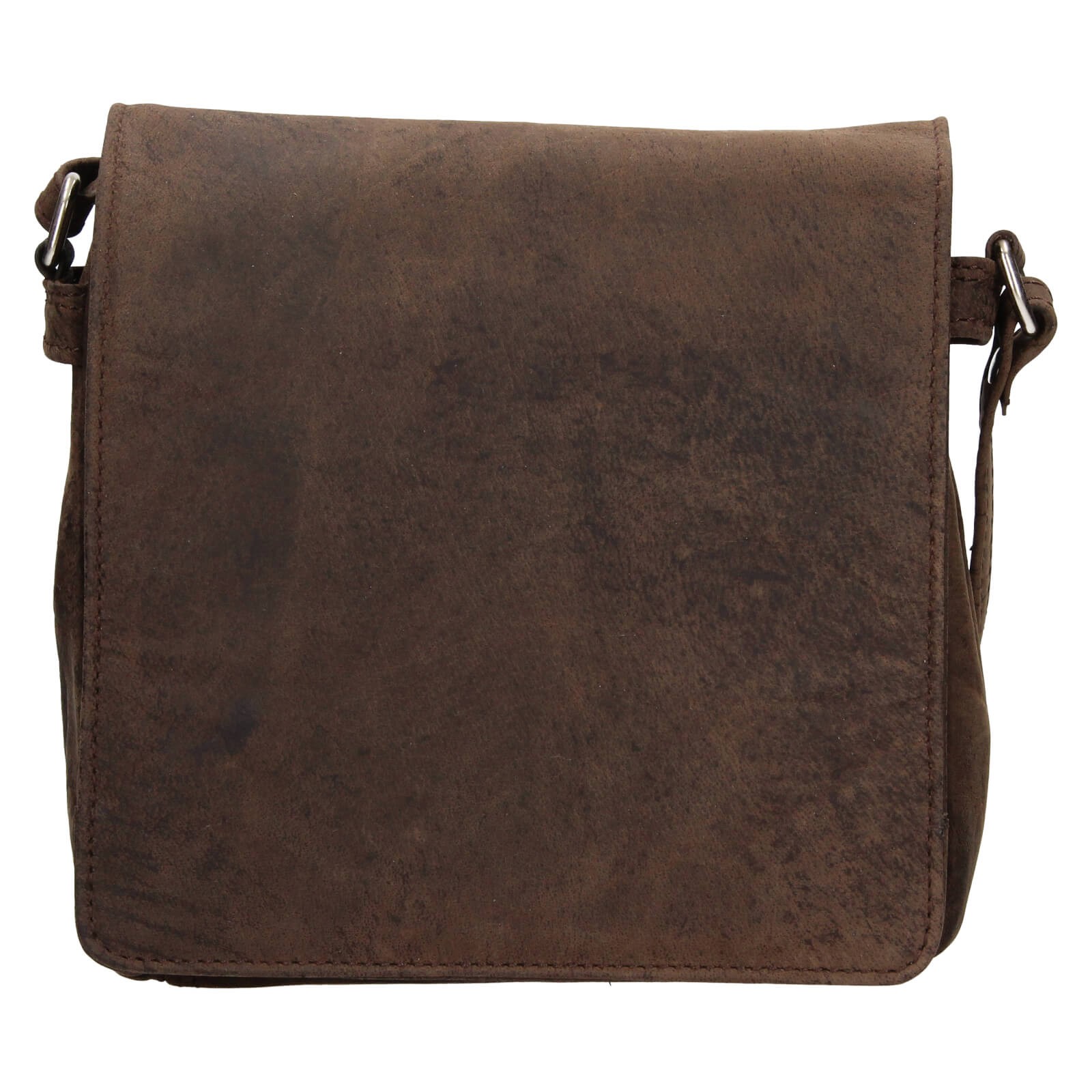 Image of Pánska kožená taška cez rameno Greenwood Callum - tmavo hnedá SK