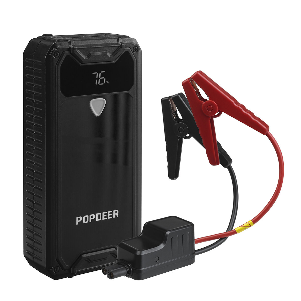 Image of POPDEER PD-JX1 1500A 15000mAh Portable Car Jump Starter with LED Flashlight Powerbank Emergency Power Supply