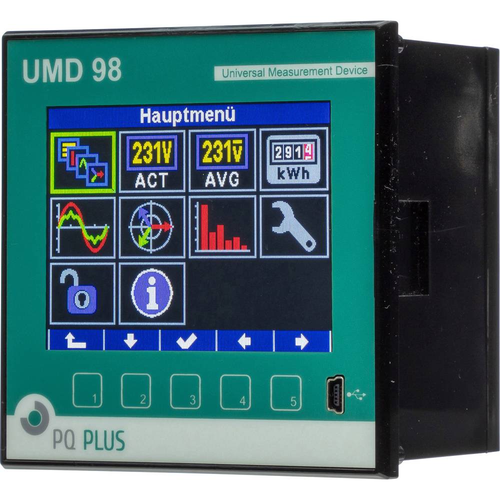 Image of PQ Plus UMD 98RCM Digital rack-mount meter