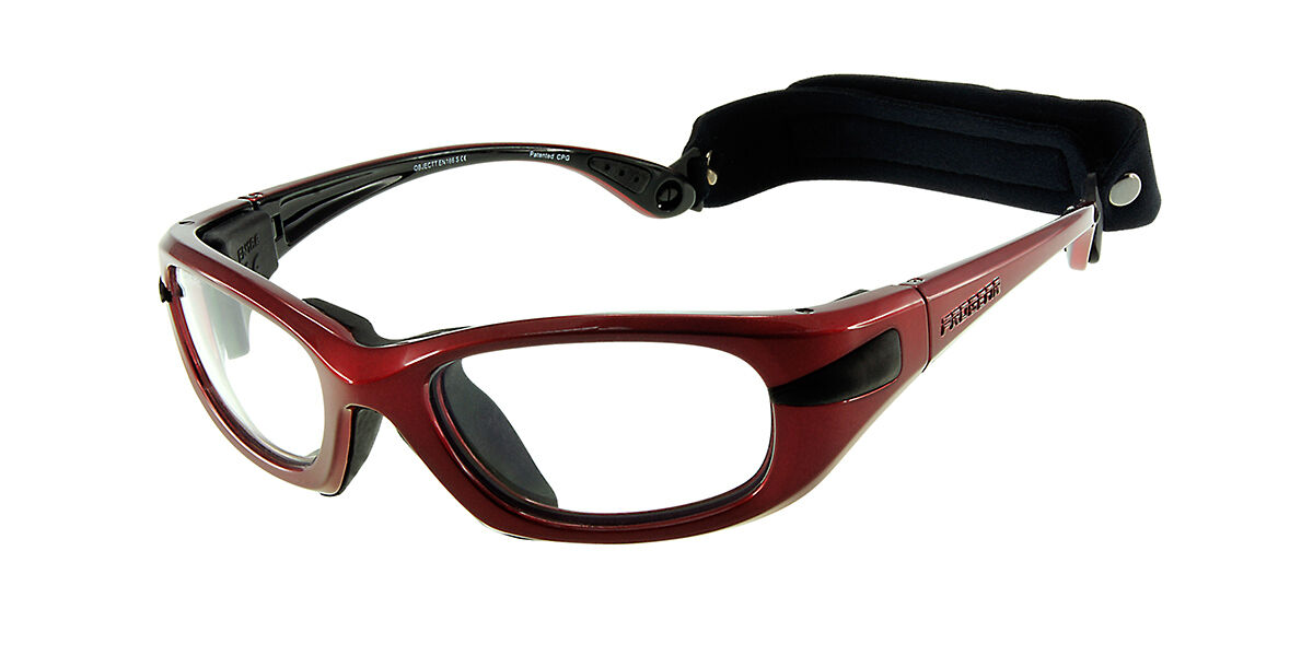 Image of PROGEAR EG-M1020 Eyeguard para Criança 5 Óculos de Grau Vermelhos para Criança BRLPT