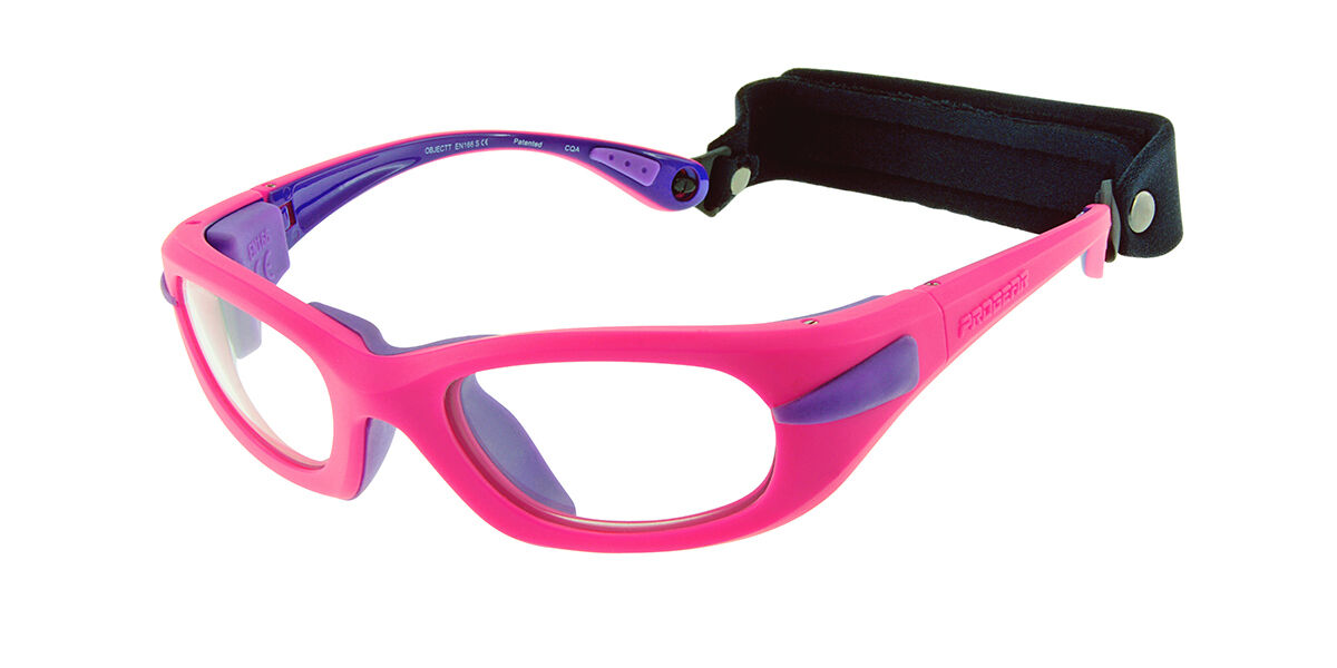 Image of PROGEAR EG-S1010 Eyeguard para Criança 13 Óculos de Grau Cor-de-Rosa para Criança BRLPT