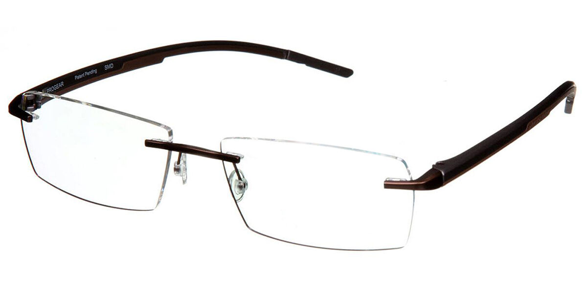 Image of PROGEAR OPT-1102 1 Óculos de Grau Marrons Masculino BRLPT