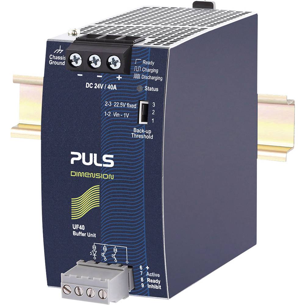 Image of PULS DIMENSION DIN rail mount buffer module 24 V DC 40 A Content 1 pc(s)