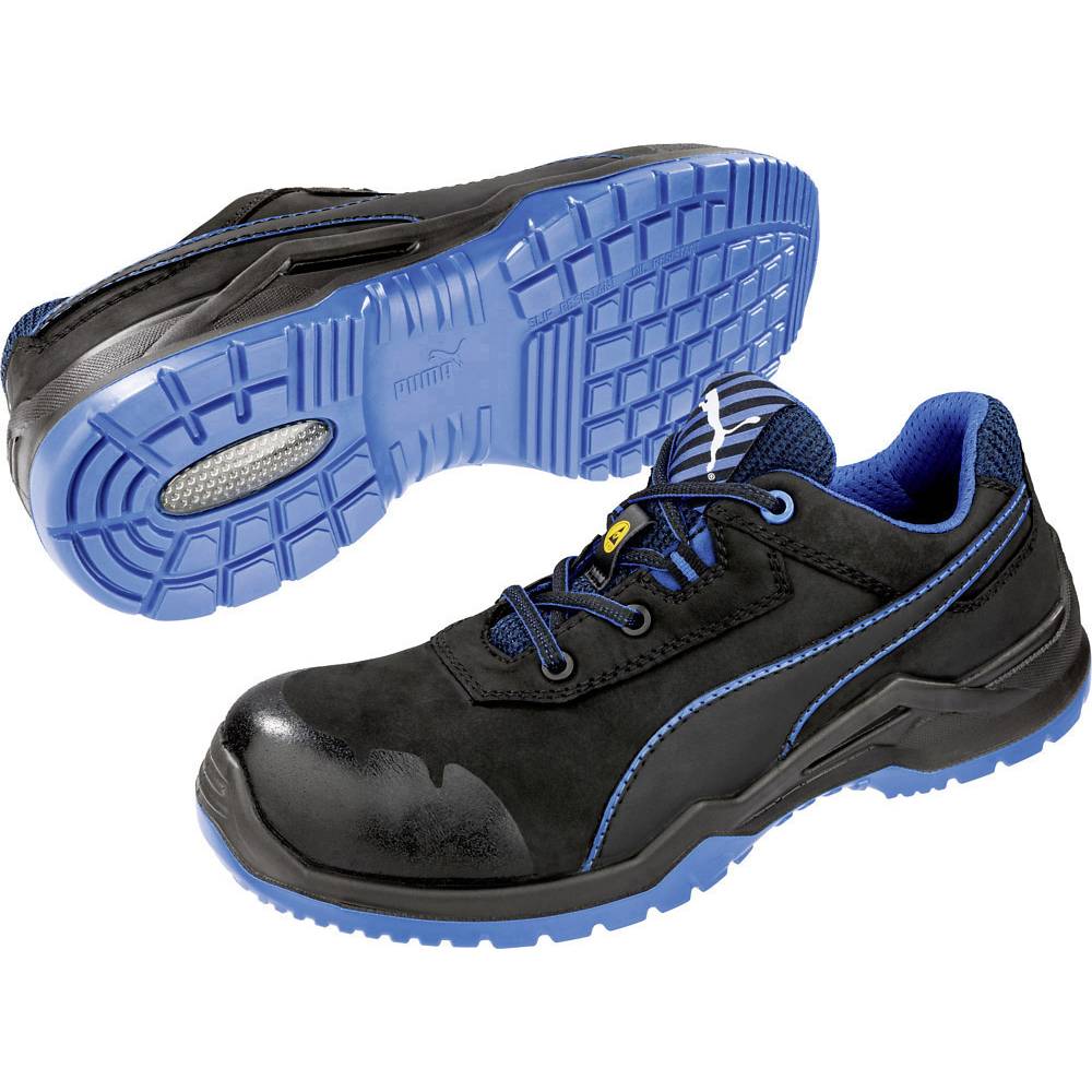 Image of PUMA Argon Blue Low 644220-43 ESD Protective footwear S3 Shoe size (EU): 43 Black Blue 1 pc(s)