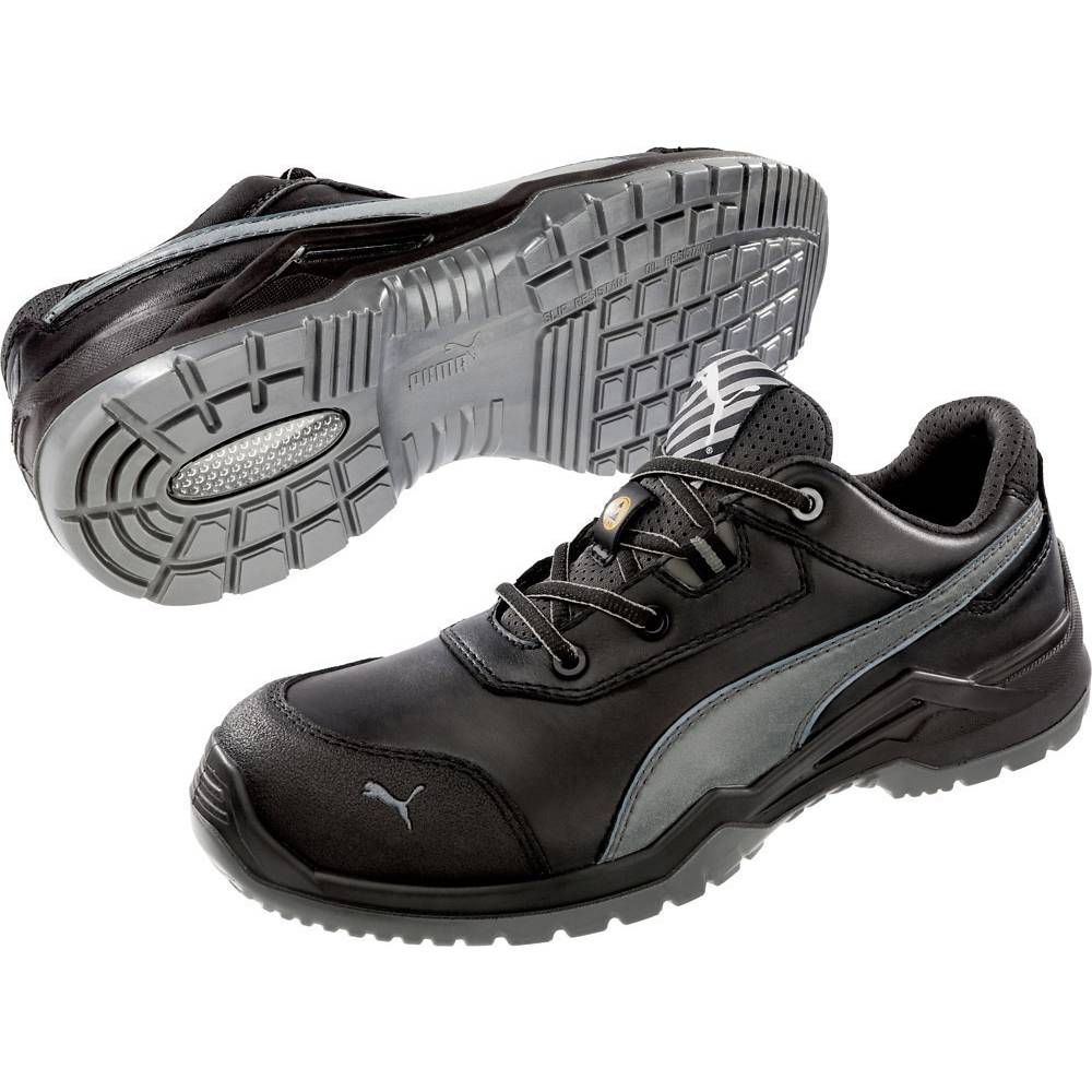 Image of PUMA Argon RX Low 644230-40 ESD Protective footwear S3 Shoe size (EU): 40 Black Grey 1 pc(s)