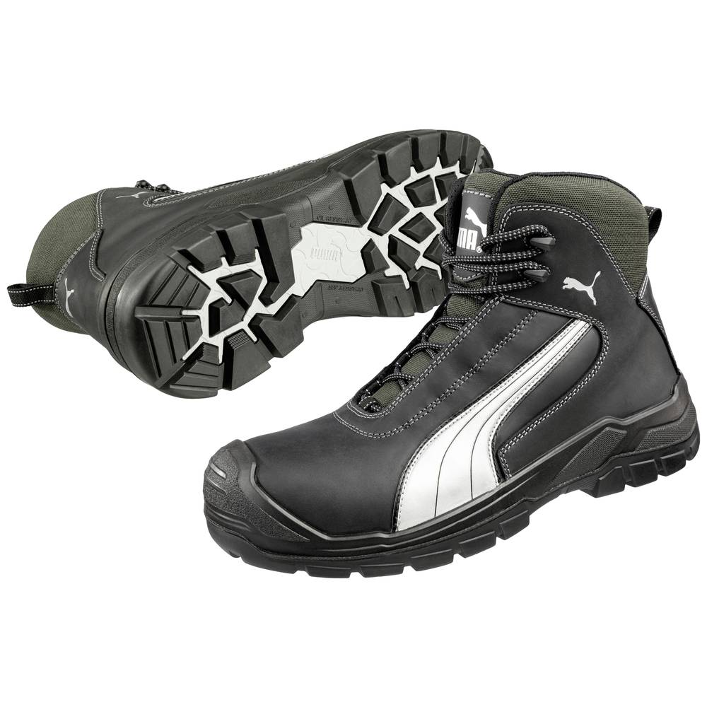 Image of PUMA Cascades Mid 630210202000036 Safety work boots S3 Shoe size (EU): 36 Black 1 Pair
