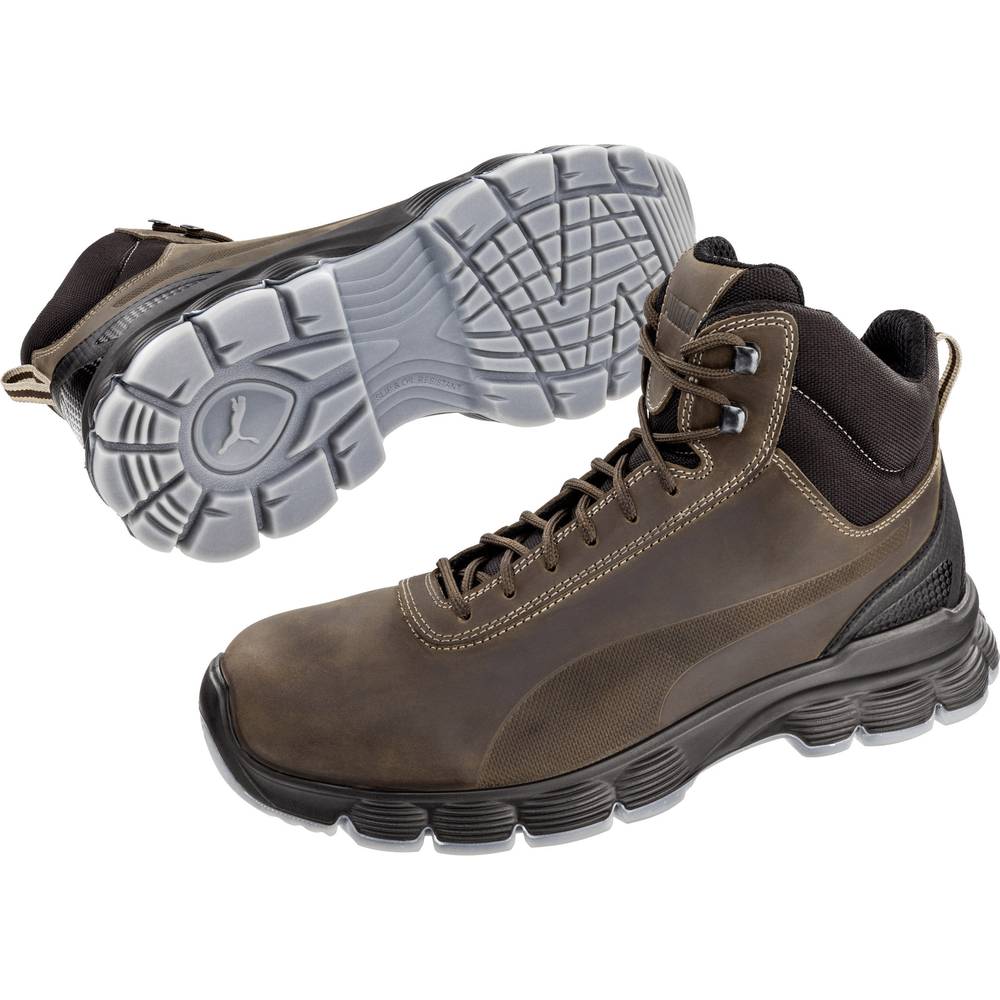 Image of PUMA Condor Mid ESD SRC 630122-43 ESD Safety work boots S3 Shoe size (EU): 43 Brown 1 pc(s)