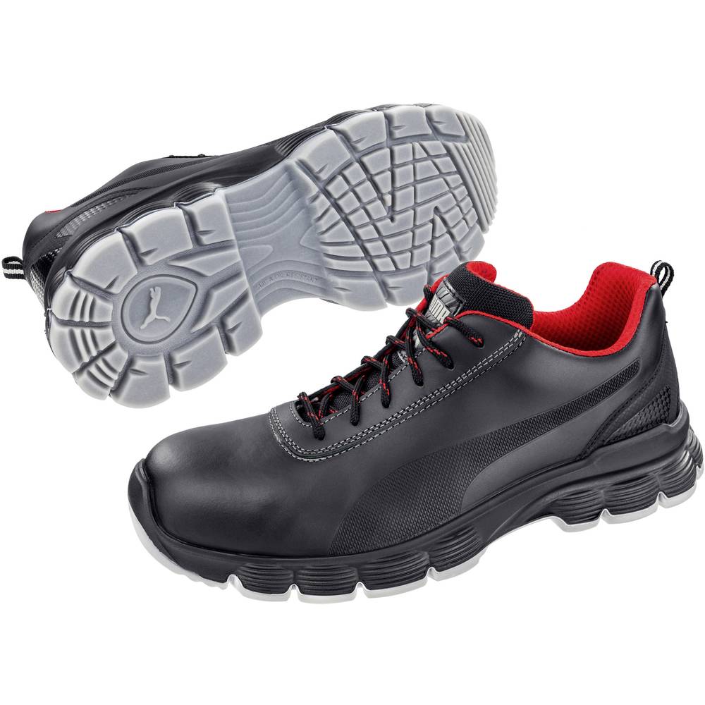 Image of PUMA Pioneer Low ESD SRC 640521-45 ESD Protective footwear S3 Shoe size (EU): 45 Black 1 pc(s)
