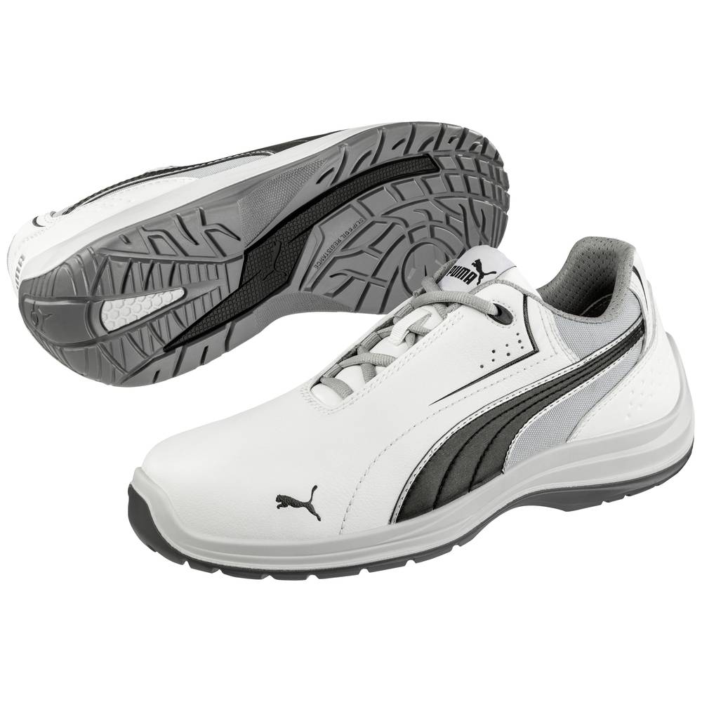 Image of PUMA TOURING WHITE LOW S3 S43 643450100000043 Protective footwear S3 Shoe size (EU): 43 White 1 Pair