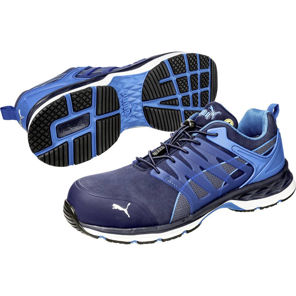 Image of PUMA VELOCITY 20 BLUE LOW 643850-39 ESD Protective footwear S1P Shoe size (EU): 39 Blue 1 pc(s)