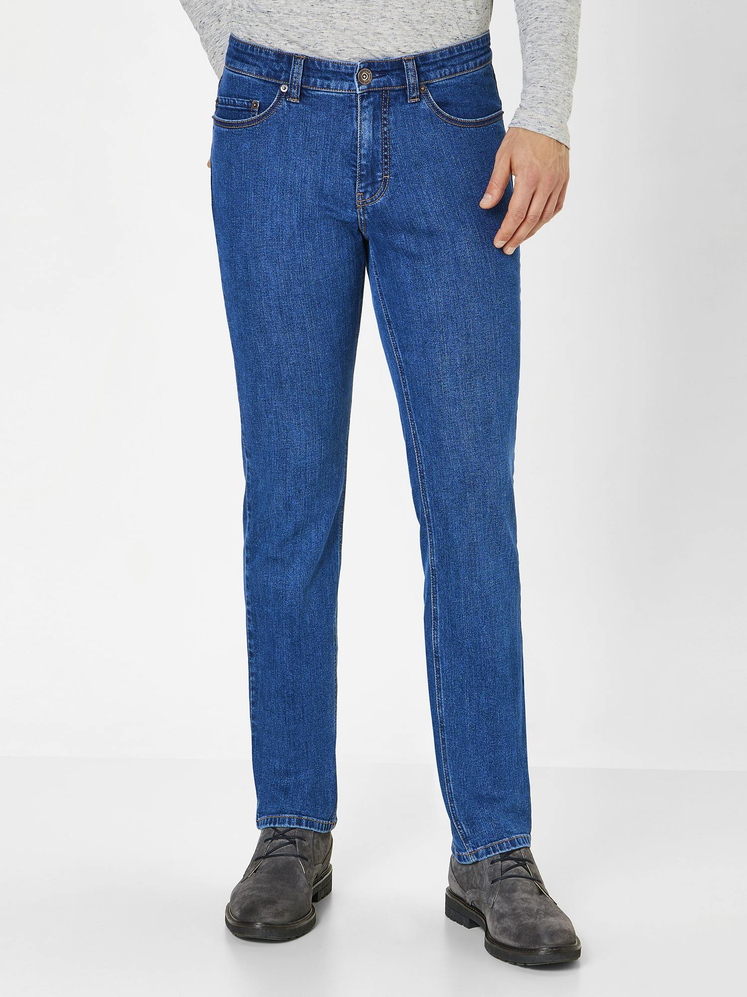 Image of Paddock&#039s Pipe Jeans Slim Fit deep blue moustache use