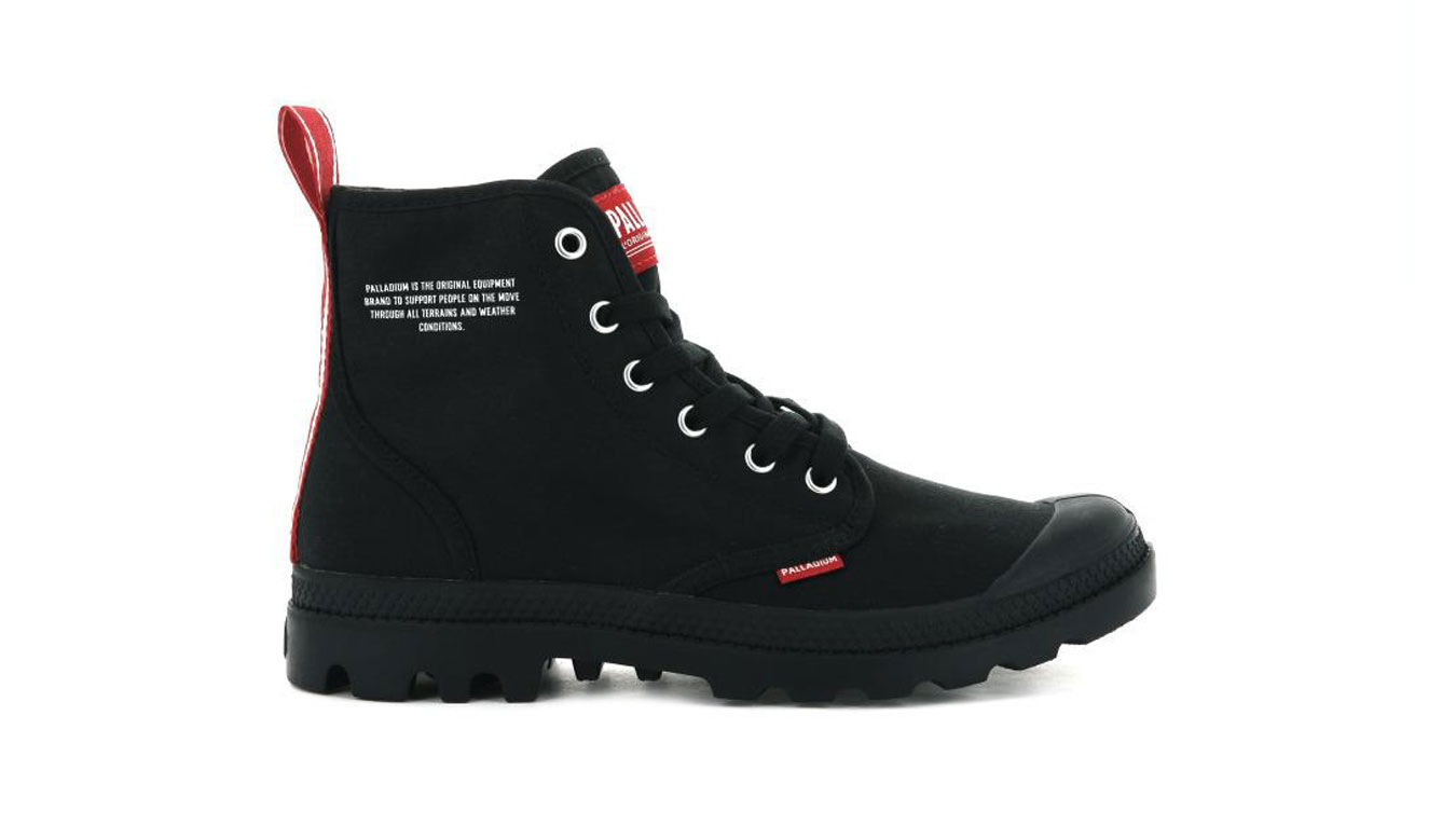 Image of Palladium Boots Pampa Hi Dare Black FR