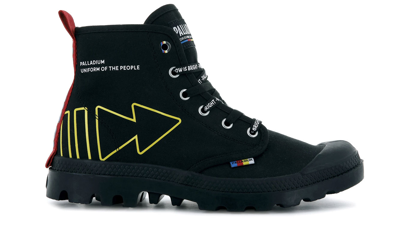 Image of Palladium Pampa Dare Rew fwd Black CZ