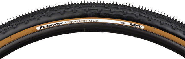 Image of Panaracer GravelKing SK Tire - 275 x 210 / 650b x 54 Tubeless Folding Black/Brown