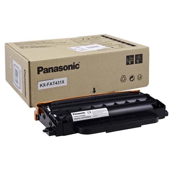 Image of Panasonic KX-FAT431X čierny (black) originálny toner SK ID 14794