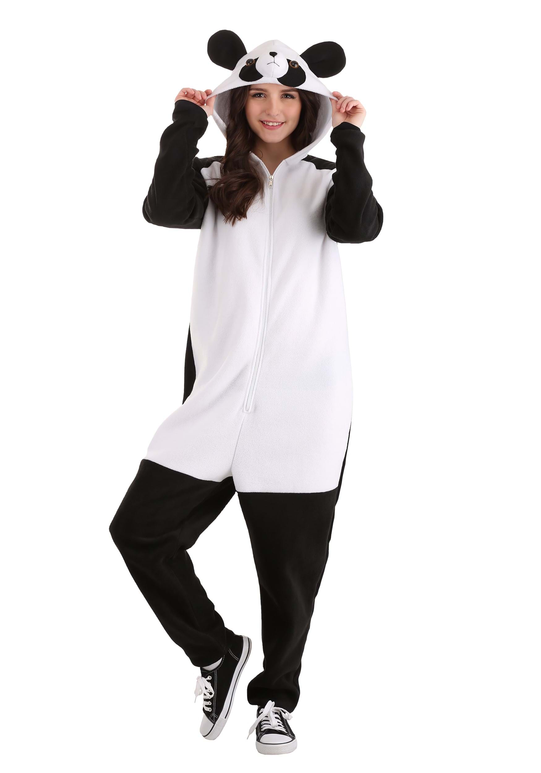 Image of Panda Adult Onesie Costume ID FUN0726AD-XL