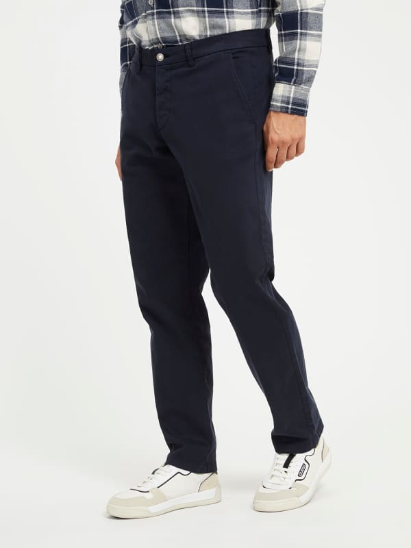 Image of Pantalon Regular Taille Basse