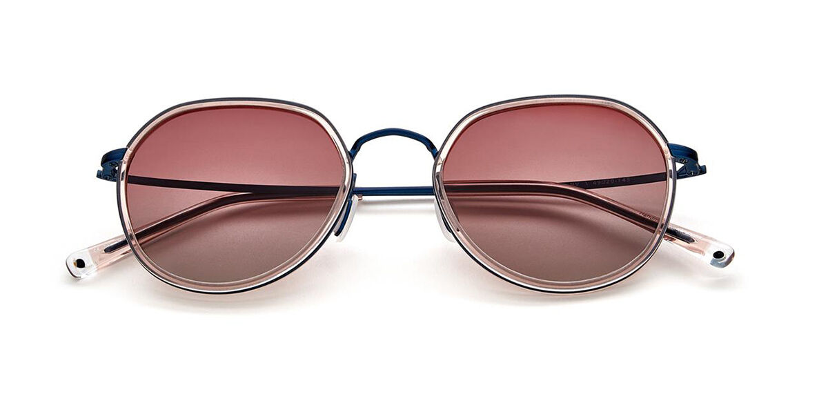 Image of Paradigm 19-43 Polarized Navy Óculos de Sol Transparentes Masculino PRT