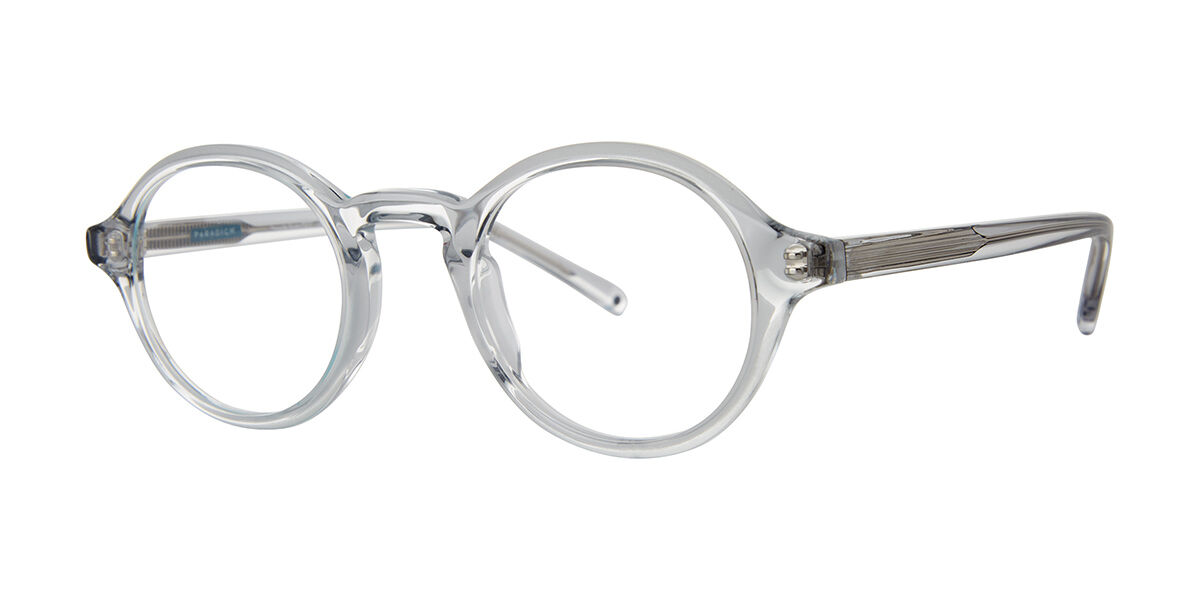 Image of Paradigm Soli Cinzas Transparentes Óculos de Grau Transparentes Feminino BRLPT