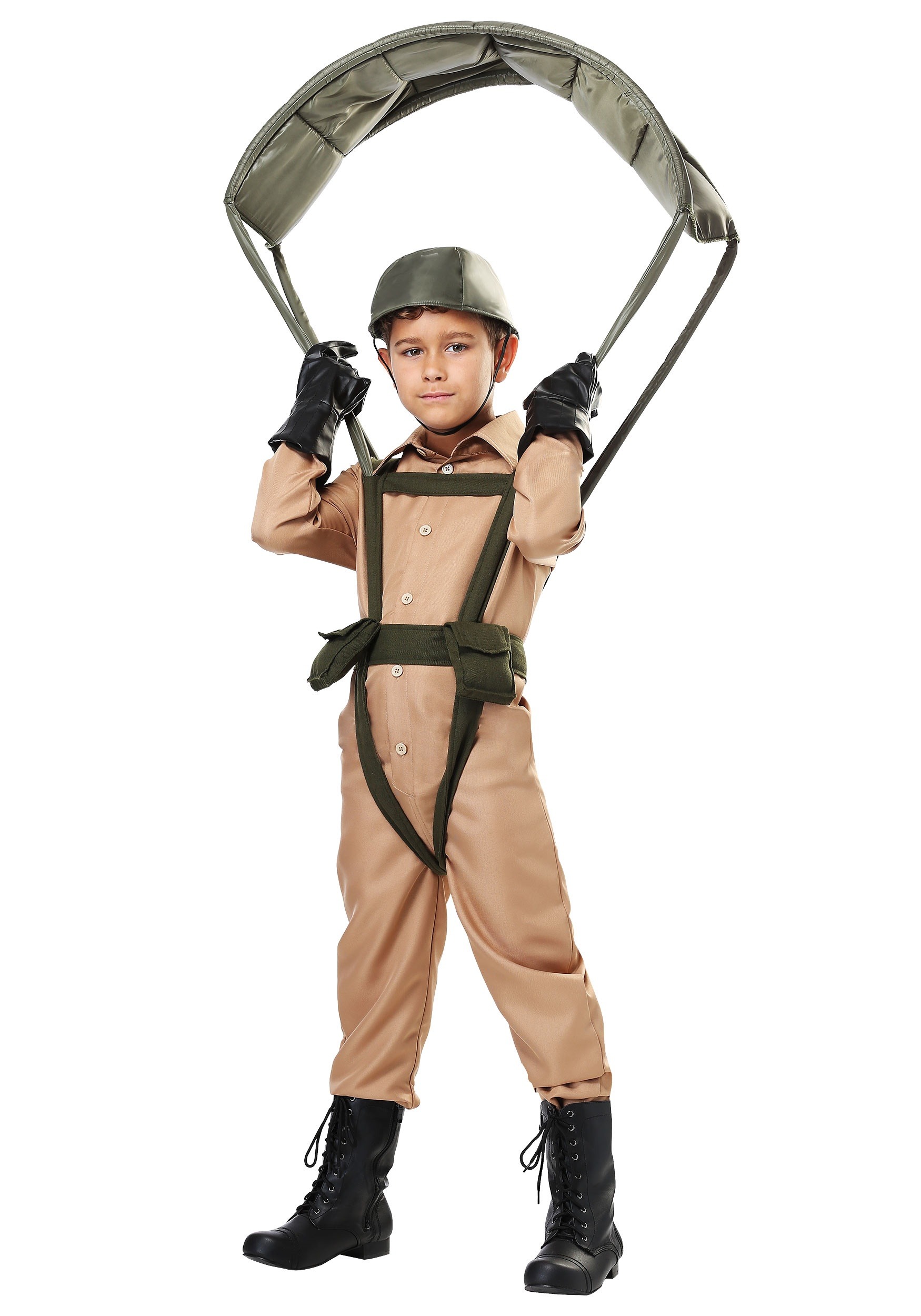 Image of Paratrooper Costume for Kids ID FUN1245CH-XL