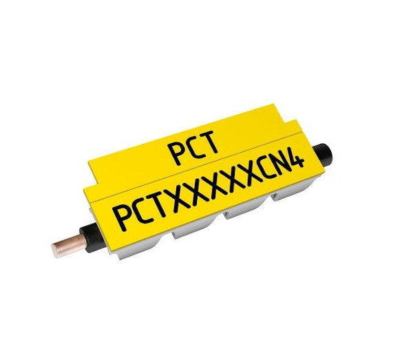 Image of Partex PCT20012CN4 18-25mm 12mm žlutá 1400ks kontinuální nacvakávací profil CZ ID 366037