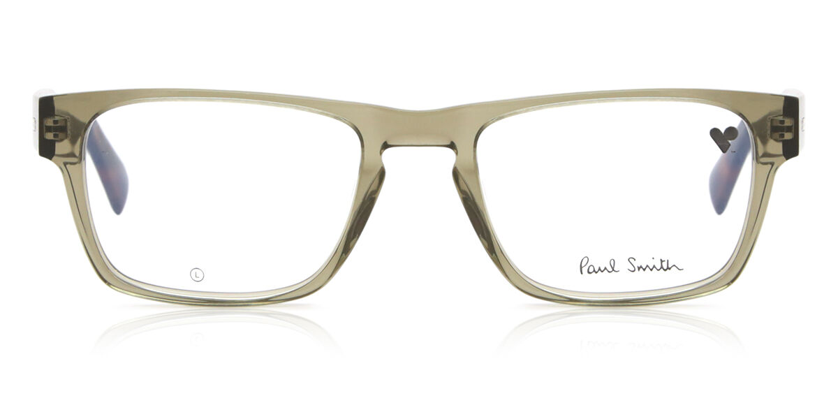 Image of Paul Smith PSOP101 HARROW 317 Óculos de Grau Verdes Masculino BRLPT