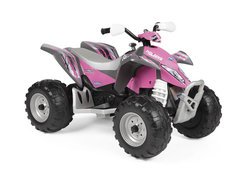 Image of Peg Perego Battery Operated Polaris Outlaw Ride On - Pink