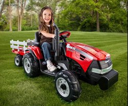 Image of Peg Perego Case Magnum Ride On Tractor