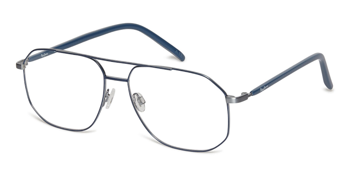 Image of Pepe Jeans PJ1294 C3 55 Niebieskie Męskie Okulary Korekcyjne PL