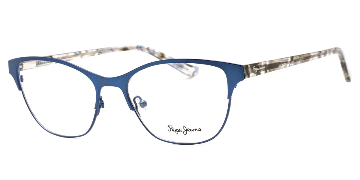 Image of Pepe Jeans PJ1386 C2 53 Niebieskie Damskie Okulary Korekcyjne PL