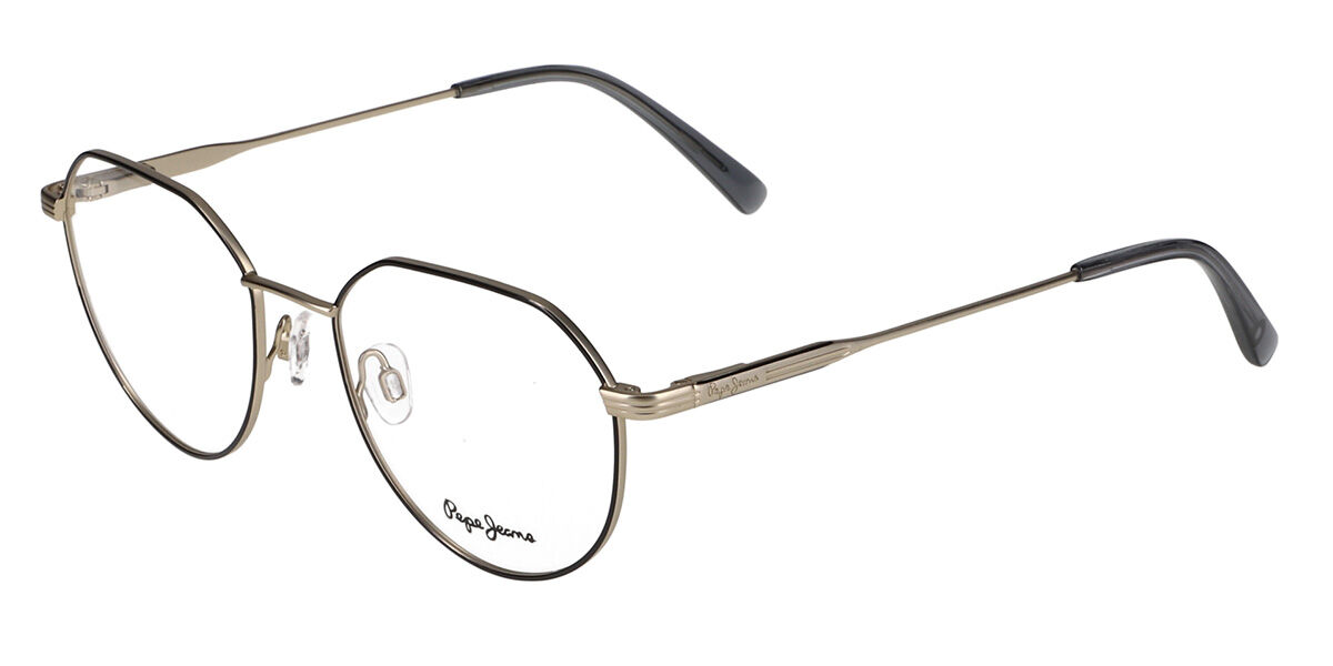 Image of Pepe Jeans PJ1411 407 53 Złote Męskie Okulary Korekcyjne PL