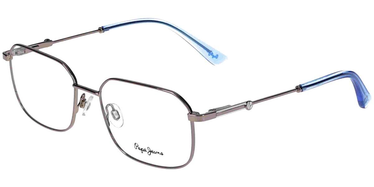 Image of Pepe Jeans PJ1435 910 55 Szare Męskie Okulary Korekcyjne PL