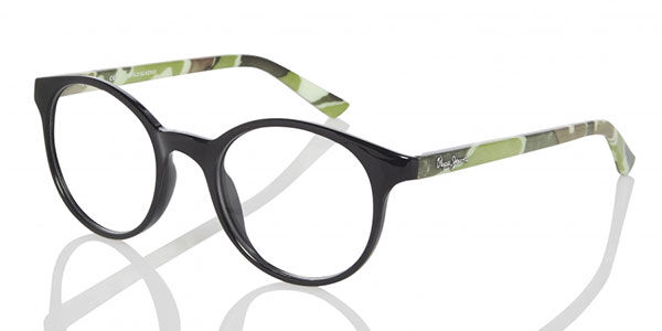 Image of Pepe Jeans PJ3238 C1 49 Czarne Meskie Okulary Korekcyjne PL