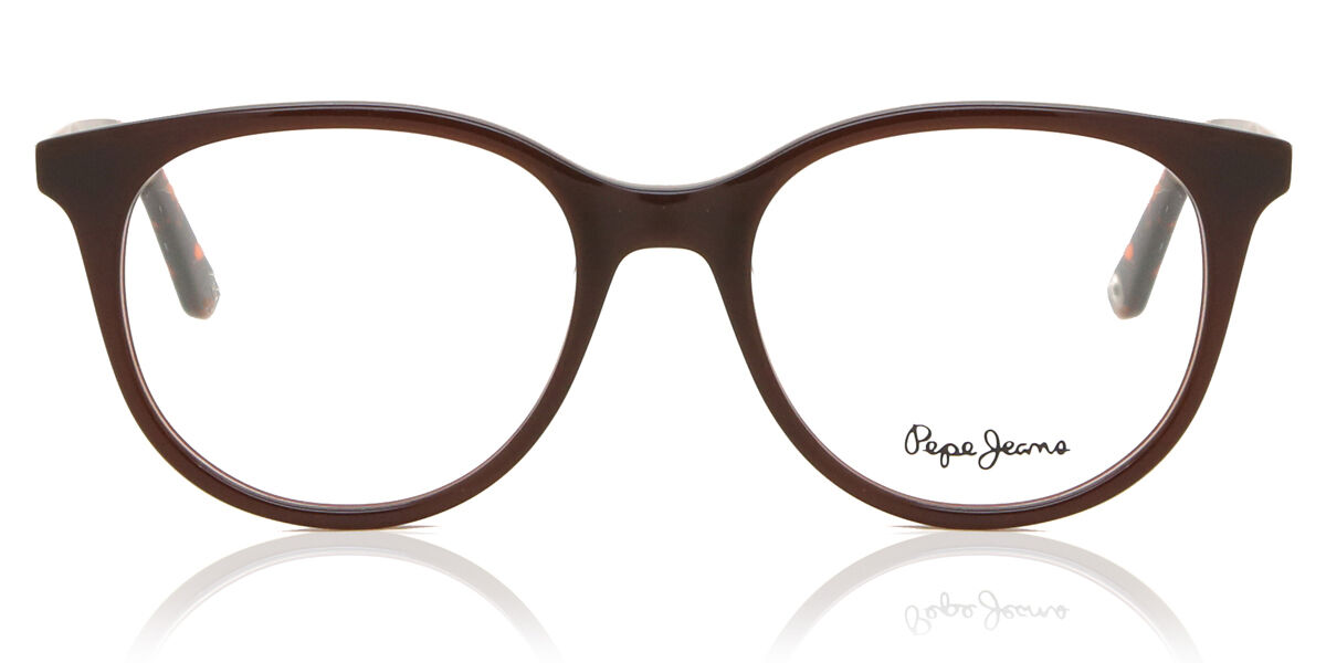 Image of Pepe Jeans PJ3288 C2 48 Brązowe Damskie Okulary Korekcyjne PL