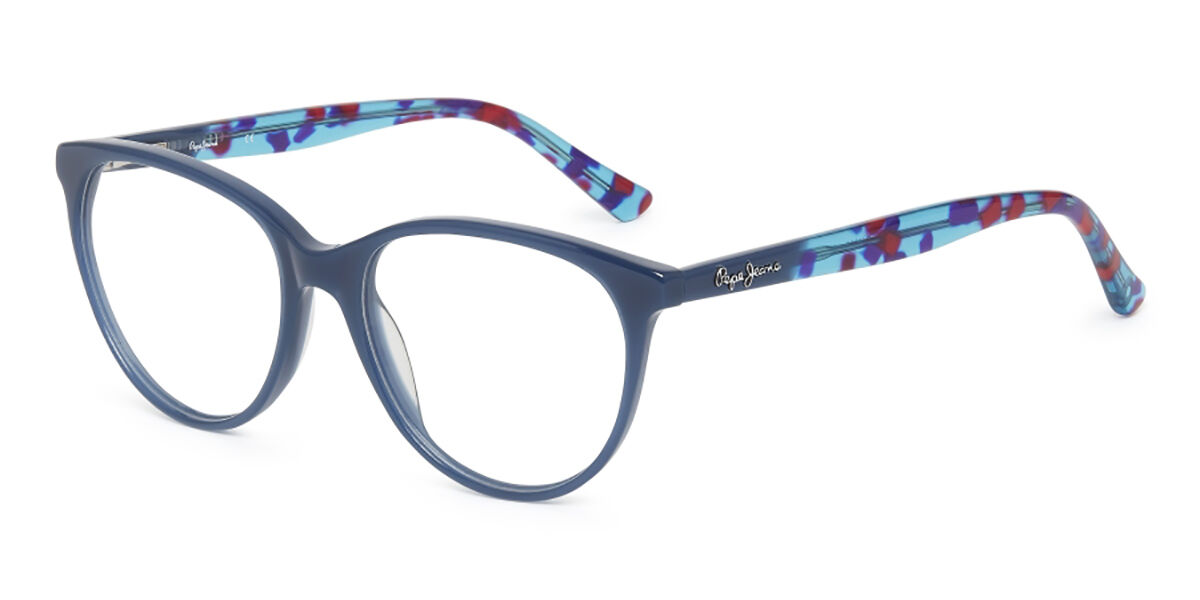 Image of Pepe Jeans PJ3336 C2 53 Niebieskie Damskie Okulary Korekcyjne PL