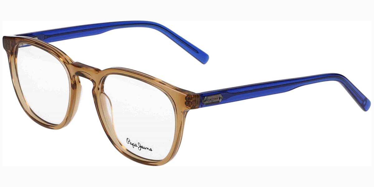 Image of Pepe Jeans PJ3530 104 52 Brazowe Meskie Okulary Korekcyjne PL